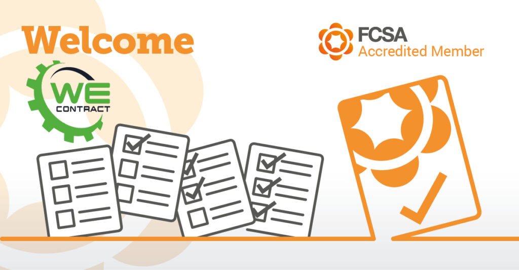 FCSA Accredited Member We Contract